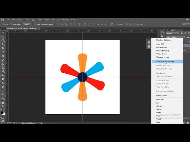 How to Create Rotation Animation in Photoshop CC ep2