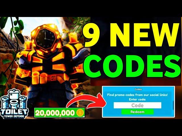 UPD️TOILET TOWER DEFENSE CODES JUNE 2024 | ROBLOX TOILET TOWER DEFENSE CODES 2024