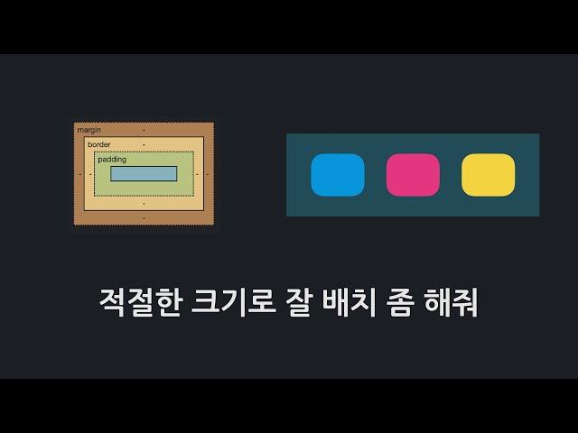 4-1 웹디자인을 위한 CSS 기본개념, 박스모델과 Flexbox 개요