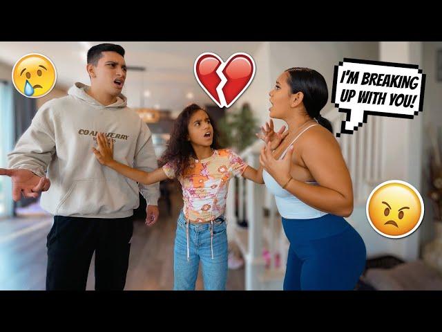 We're BREAKING UP Prank On Little Sister!! *UNEXPECTED REACTION*