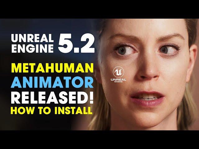 MetaHuman Animator Released ~ How to Install MetaHuman Animator Plugin ~ Unreal Engine 5.2