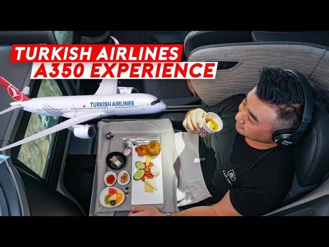 Flying Turkish Airlines New A350 + My First Hot Balloon Ride