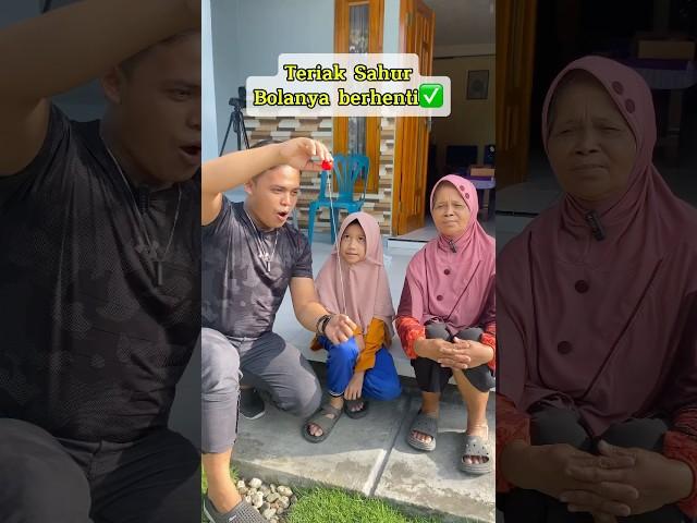 Kalian teriak sahur bolanya berhenti #sulap #magic #sihir #shortvideo