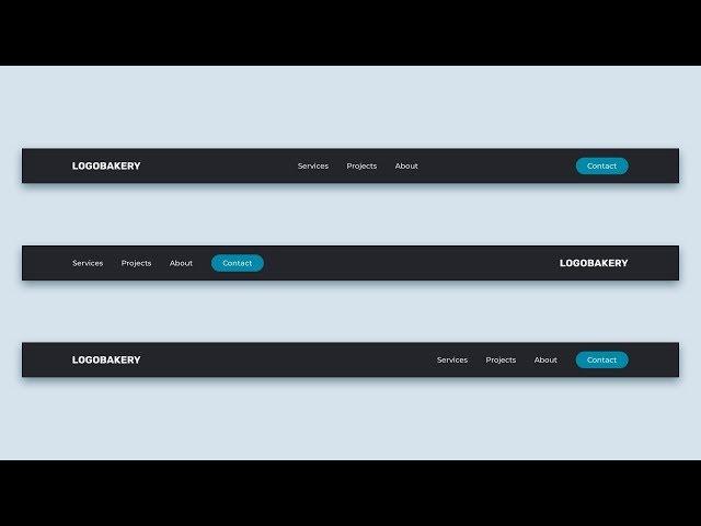 Navbar CSS Tutorial: 3 Ways to Create a Navigation Bar with Flexbox