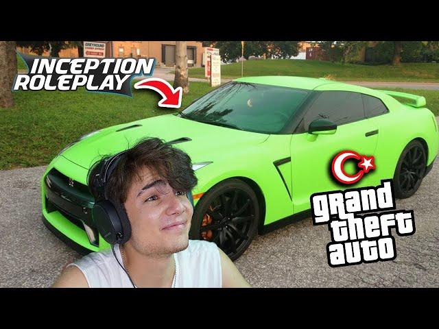 MTA GERÇEK HAYAT !!! - Hayalimdeki Araba NİSSAN GTR ! w/ Inception Roleplay