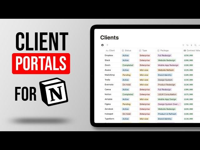 FINALLY Create Client Portals For Notion (Best Method 2024)