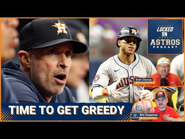 The Houston Astros need to capitalize on schedule