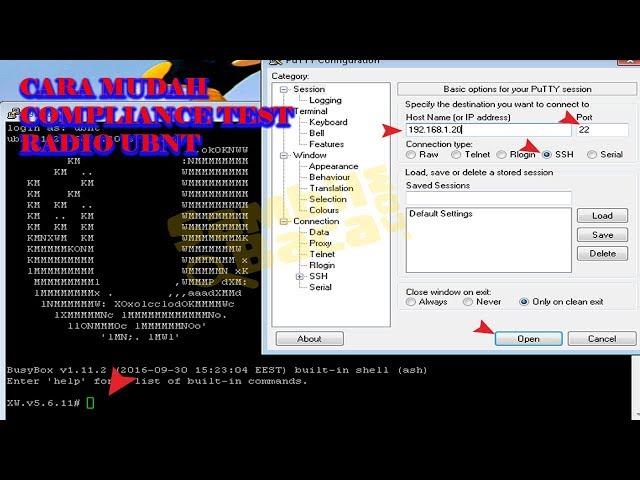 Cara Mudah Compliance Test Radio UBNT