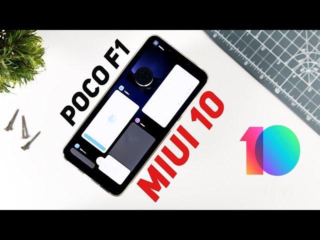 MIUI 10 For Poco F1 - How to Install MIUI 10 on PocoPhone F1| MIUI 10 Update