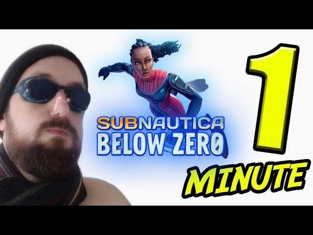 Subnautica BELOW ZERO Review - [in ONE minute] (4k)