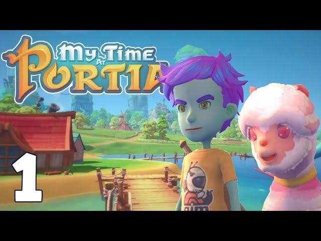 New in Town! - My Time at Portia Gameplay (Alpha 1.0) - Part 1