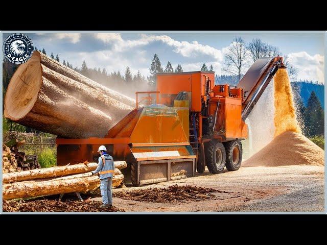 75 Amazing Dangerous Powerful Wood Chipper Machines | Biggest Heavy Equipment Machines