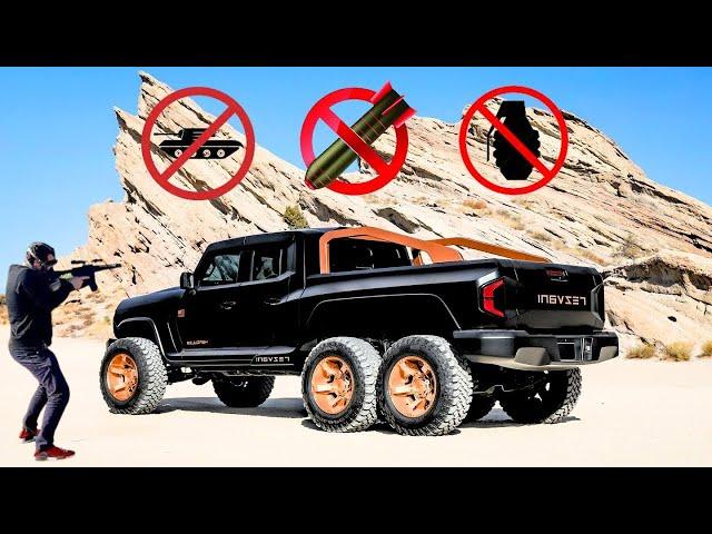 Incredible Bullet Proof Vehicle Rezvani Hercules 6x6 Amazing Inventions