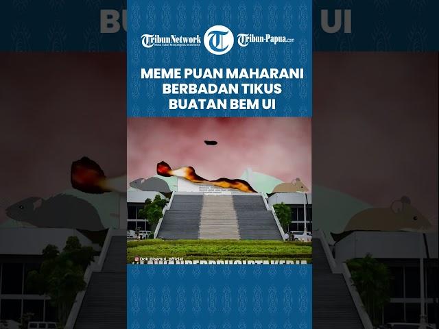 Heboh di Media Sosial! BEM UI Unggah Meme Puan Maharani Berbadan Tikus, Politisi PDIP: Asal Bunyi!