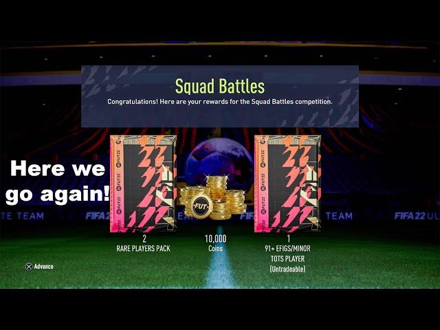 FIFA 22 Squad Battle Rewards