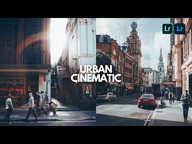 Urban Cinematic | Free Lightroom Mobile Presets Free DNG XMP | Lightroom Editing Tutorial