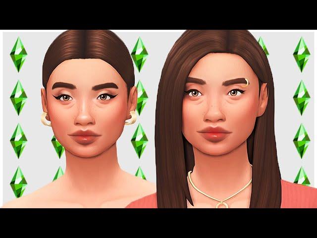  I'M STARTING A *NEW* CAS SERIES | The Sims 4: Plum Townies #1