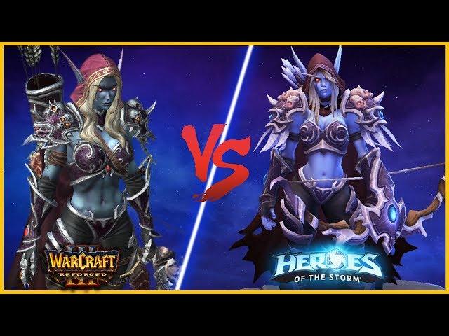 Reforged VS Hots Models -  Side by Side Comparison | Warcraft 3 Reforged Beta