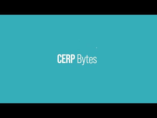 Launching CERP Bytes!