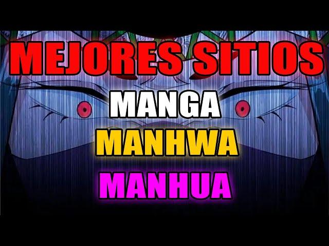 MEJORES SITIOS para Leer #MANGAS #MANHWAS #MANHUAS GRATIS en ESPAÑOL  (2024 | 2025)