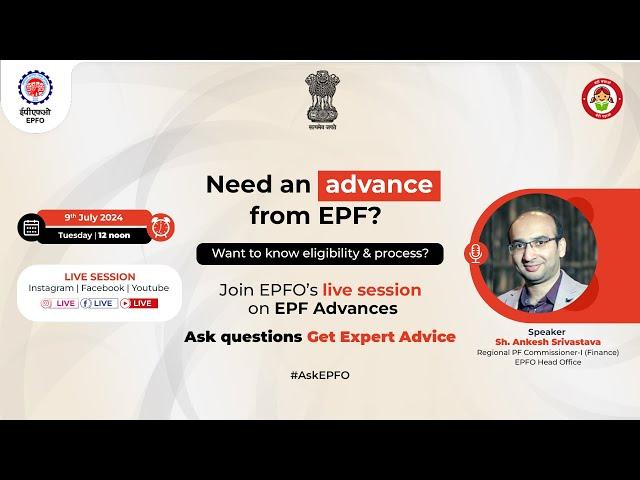 Live Session on EPF Advances