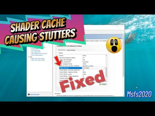 Msfs2020*Performance Stutter Fix* Delete "ALL" Shader Cache to improve performance! Full Tutorial