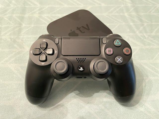 Use a PlayStation 4 Controller with your Apple TV