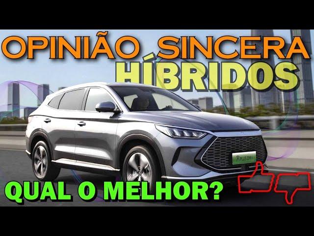 Qual melhor HÍBRIDO do mercado? Full ou Plug-in? Comparativo com Corolla Cross, Niro, BYD e Tiggo 8