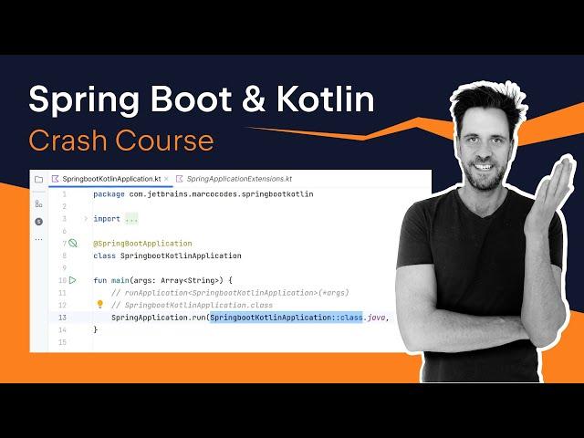 Spring Boot & Kotlin Tutorial - Crash Course For Java Devs