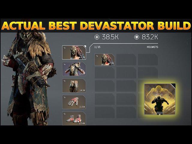 THE ACTUAL BEST DEVASTATOR BUILD (DON'T NERF MY BUILD PCF) | OUTRIDERS WORLDSLAYER | BOULDER DASH