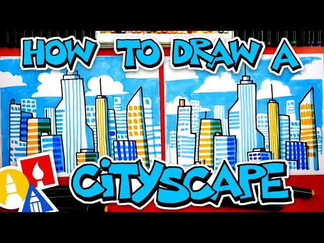 How To Draw A Cityscape