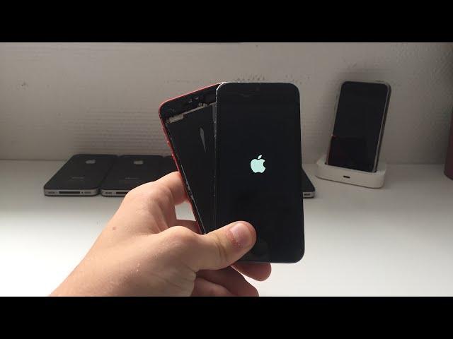 11$ iPhone 5 on iOS 10 review fail (red screen of death)