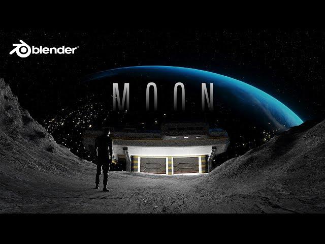 Creating an Epic Moon Scene in Blender