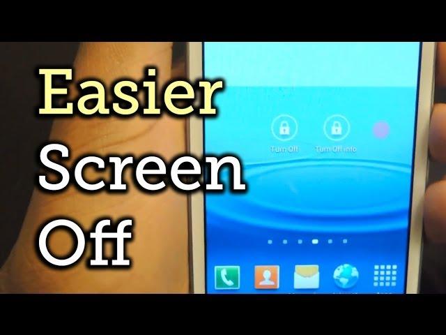 Add a Floating Button & Ongoing Notification for "Screen Off" - Samsung Galaxy S3 [How-To]