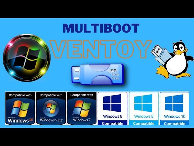 HOW TO MAKE MULTI BOOT OPERATING SYSTEM IN ONE USB FLASH DRIVE USING VENTOY/WINDOWS 10/TUTORIAL