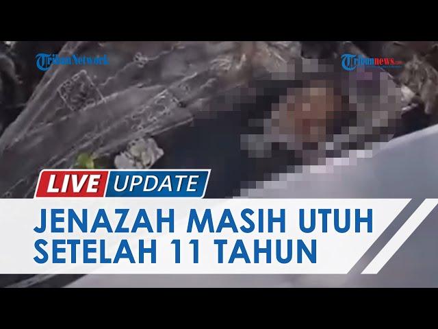  LIVE UPDATE: Jenazah yang Sudah 11 Tahun Dimakamkan Masih Utuh di Relokasi Kuburan Winangun Manado