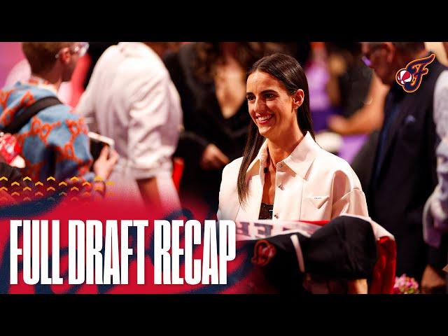 Relive the 2024 WNBA Draft, Where Indiana Fever Selected Caitlin Clark First Overall