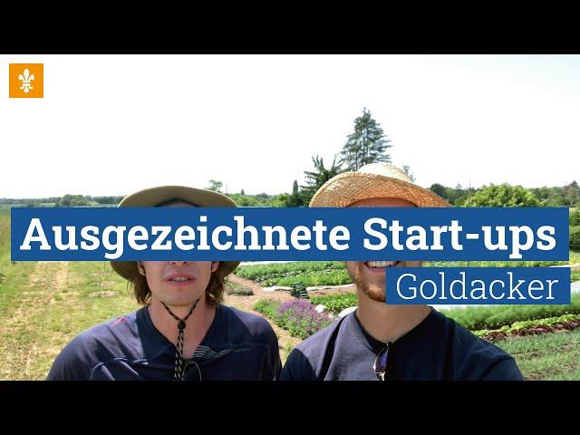  Ausgezeichnete Start-ups: Goldacker / Landeshauptstadt Wiesbaden