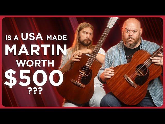 Is Made In The USA Worth $500 More?! | Martin's New 000-15E VS 000-15M