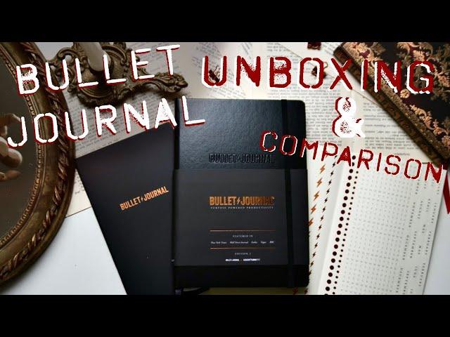 Bullet Journal x Leuchturm1917 Edition 2 Unboxing & comparison with Leuchtturm1917 Dot grid Journal