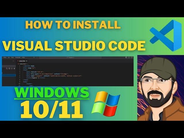 How to Install Visual Studio Code on Windows 10/11 2023  - Complete Tutorial