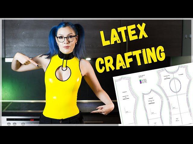 Latex Crafting Tutorial: Keyhole Top including pattern! (beginners friendly)