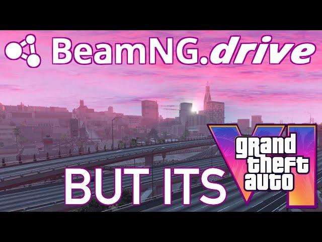 Grand Theft Auto VI Trailer but its in BeamNG.drive