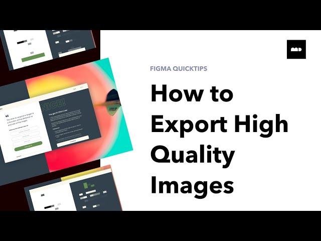 How to Export High Resolution Images on Figma - FIXED!