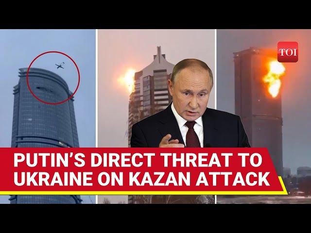 Putin Vows ‘Destruction’ In First Address On Kazan Drone Attack; Ukraine Braces For Vengeance