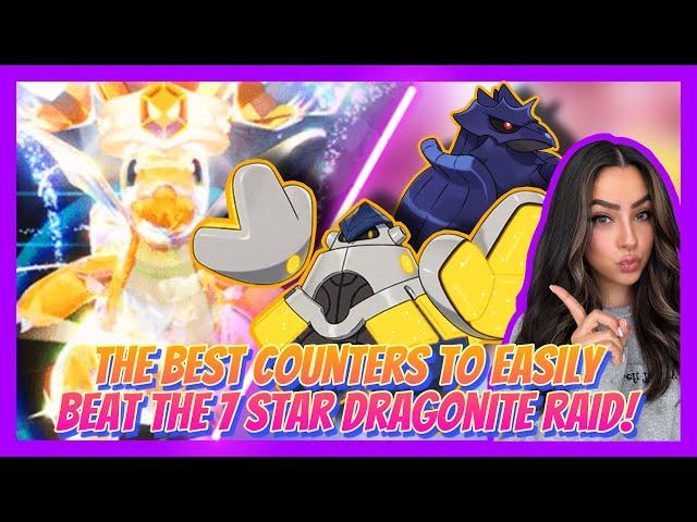 The BEST Counters To EASILY Beat The 7 Star DRAGONITE Raid! | Pokemon Scarlet & Violet