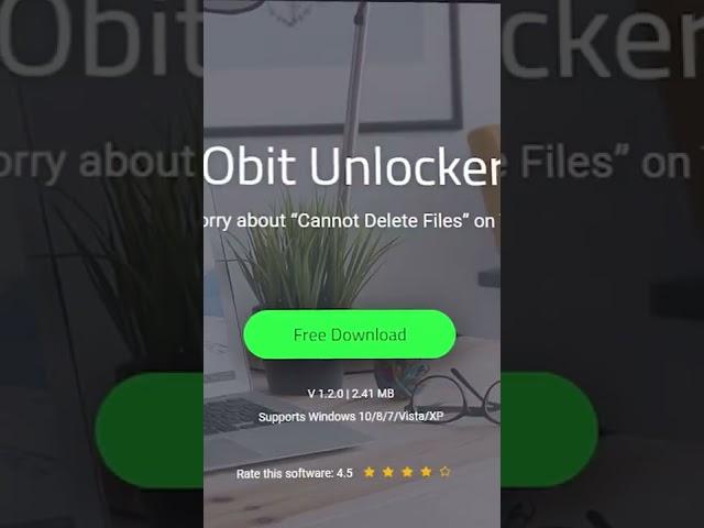 Delete Files in Use | IObit Unlocker