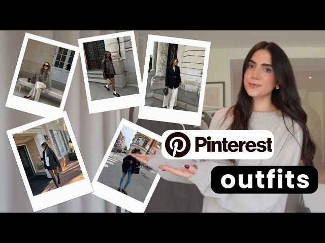 RECREATE PINTEREST STYLE OUTFITS | AUTUMN STYLE