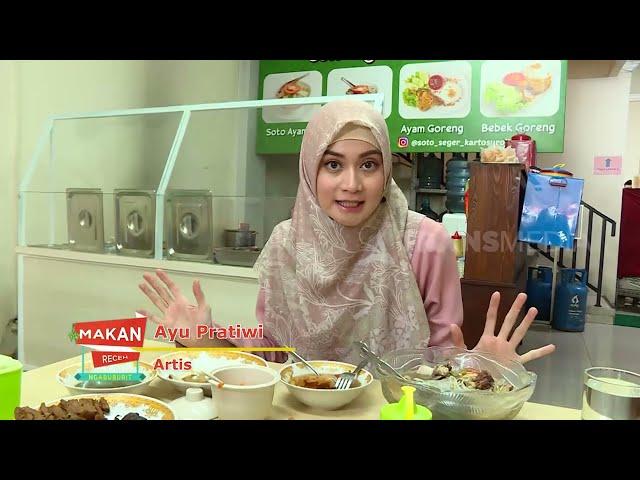 Ayu Pratiwi Menikmati Soto Seger Kartosuro | MAKAN RECEH (14/04/22)