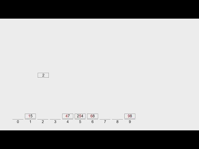 Radix Sort Animation